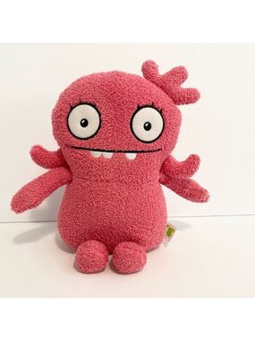 Ugly Dolls Pink Moxy Stuffed Animal Plush Toy Artist Series 9” Monster